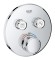 Bateria natryskowa GROHE GROHTHERM SMARTCONTROL podtynkowy element zewnętrzny 2-funkcyjna, chrom 29119000