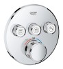Bateria natryskowa GROHE GROHTHERM SMARTCONTROL 3-funkcyjna, chrom 29121000