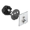 Bateria natryskowa GROHE GROHTHERM SMARTCONTROL podtynkowy element zewnętrzny 1-funkcyjna, chrom 29123000