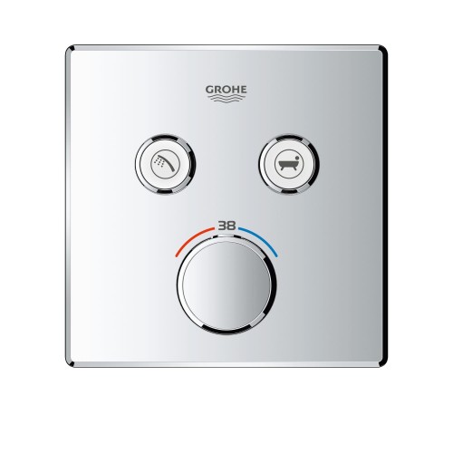 Bateria natryskowa GROHE GROHTHERM SMARTCONTROL 2-funkcyjna, chrom 29124000