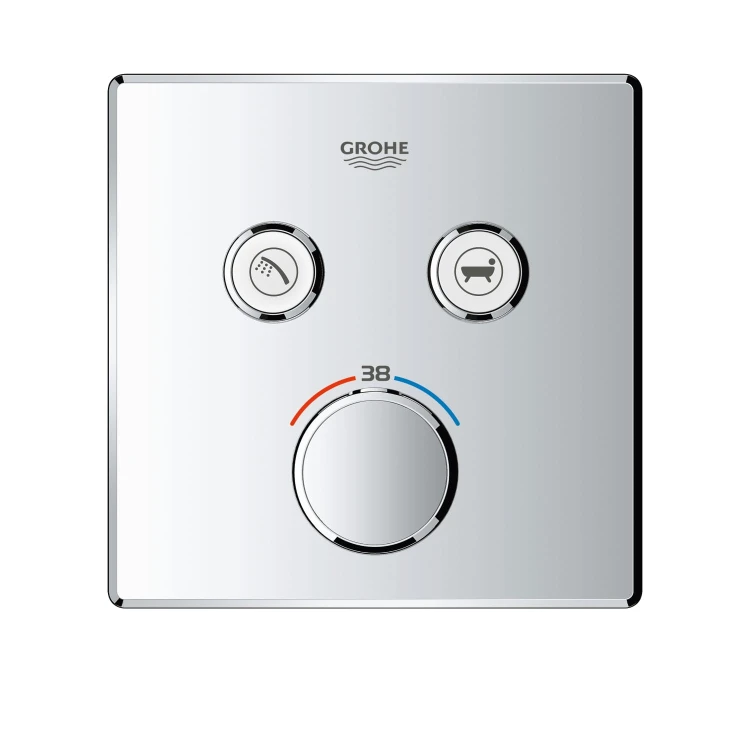 Bateria natryskowa GROHE GROHTHERM SMARTCONTROL 2-funkcyjna, chrom 29124000