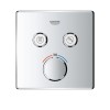 Bateria natryskowa GROHE GROHTHERM SMARTCONTROL 2-funkcyjna, chrom 29124000