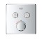 Bateria natryskowa GROHE GROHTHERM SMARTCONTROL 2-funkcyjna, chrom 29124000