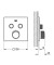 Bateria natryskowa GROHE GROHTHERM SMARTCONTROL 2-funkcyjna, chrom 29124000