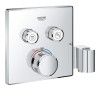 Bateria natryskowa GROHE GROHTHERM SMARTCONTROL podtynkowy element zewnętrzny 2-funkcyjna, chrom 29125000