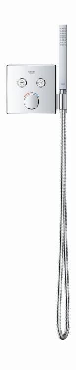 Bateria natryskowa GROHE GROHTHERM SMARTCONTROL podtynkowy element zewnętrzny 2-funkcyjna, chrom 29125000