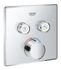 Bateria natryskowa GROHE SMARTCONTROL podtynkowy element zewnętrzny 2-funkcyjna, chrom 29148000