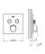 Bateria natryskowa GROHE SMARTCONTROL podtynkowy element zewnętrzny 2-funkcyjna, chrom 29148000