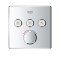 Bateria natryskowa GROHE SMARTCONTROL podtynkowy element zewnętrzny 3-funkcyjna, chrom 29149000