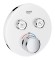Bateria natryskowa GROHE GROHTHERM SMARTCONTROL podtynkowy element zewnętrzny 2-funkcyjna, biały 29151LS0