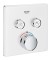Bateria natryskowa GROHE GROHTHERM SMARTCONTROL podtynkowy element zewnętrzny 2-funkcyjna, biały 29156LS0