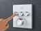 Bateria natryskowa GROHE GROHTHERM SMARTCONTROL podtynkowy element zewnętrzny 3-funkcyjna, biały 29157LS0