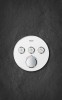 Bateria natryskowa GROHE GROHTHERM SMARTCONTROL podtynkowy element zewnętrzny 3-funkcyjna, biały 29904LS0