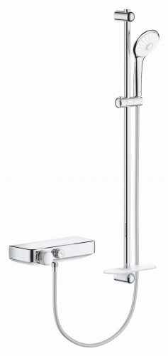 Bateria natryskowa GROHE GROHTHERM SMARTCONTROL + zestaw natryskowy, chrom 34721000