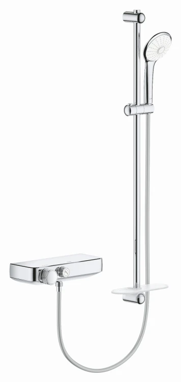 Bateria natryskowa GROHE GROHTHERM SMARTCONTROL + zestaw natryskowy, chrom 34721000