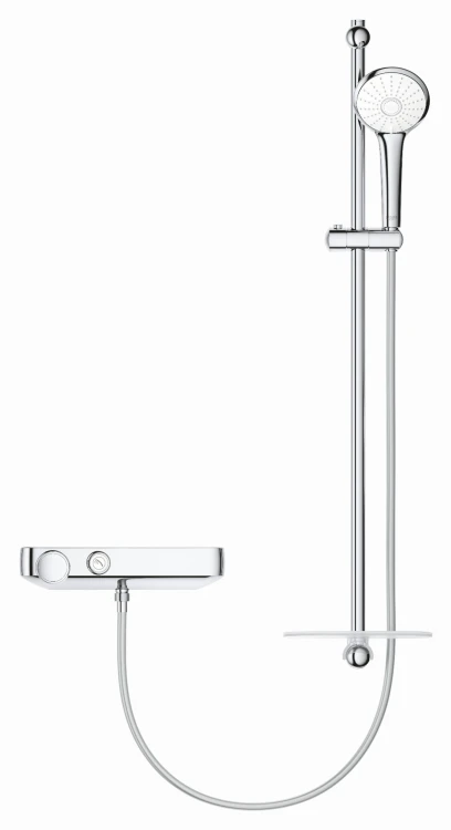 Bateria natryskowa GROHE GROHTHERM SMARTCONTROL + zestaw natryskowy, chrom 34721000