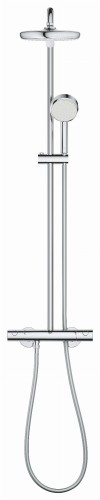 Bateria natryskowa GROHE TEMPESTA COSMOPOLITAN z deszczownica i zest.nat, chrom 27922001
