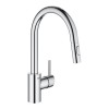 Bateria kuchenna GROHE CONCETTO z wyciąganą wylewką typu U 2-funkcyjna, chrom 31483002