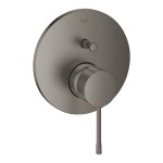 Bateria wannowa GROHE ESSENCE podtynkowy element zewnętrzny 2-funkcyjna, hard graphite 24058AL1