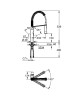 Bateria kuchenna GROHE K7, stal nierdzewna 31379DC0