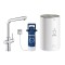Bateria kuchenna GROHE RED DUO + bojler rozm.M 4L 230V + filtr, chrom 30327001