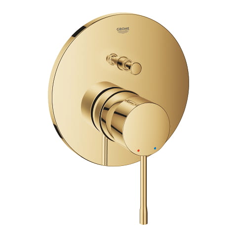 Bateria natryskowa GROHE ESSENCE podtynkowy element zewnętrzny 2-funkcyjna, cool sunrise 24058GL1