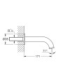 Wylewka wannowa GROHE ATRIO 171mm Chrom 13139003