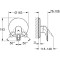 Bateria prysznicowa GROHE EUROSTYLE chrom 19507003