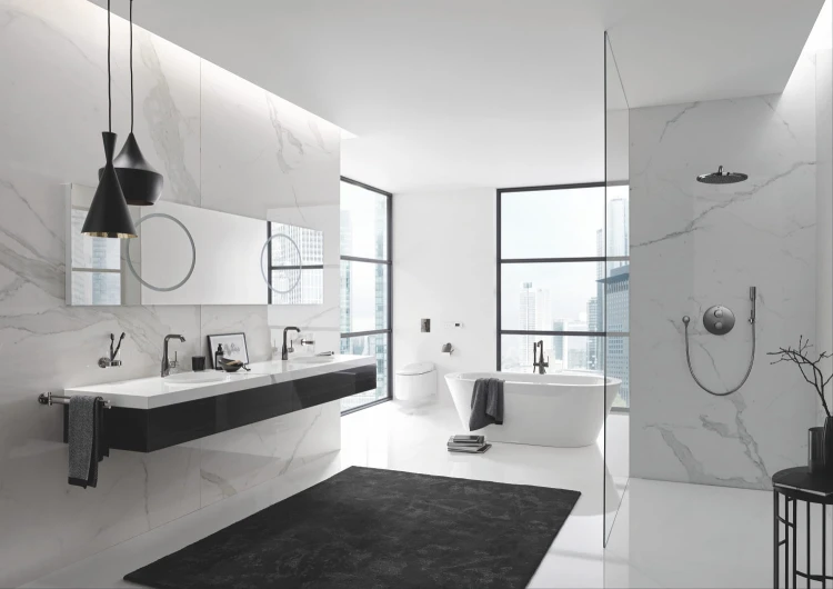Bateria umywalkowa GROHE ESSENCE hard graphite 32628A01