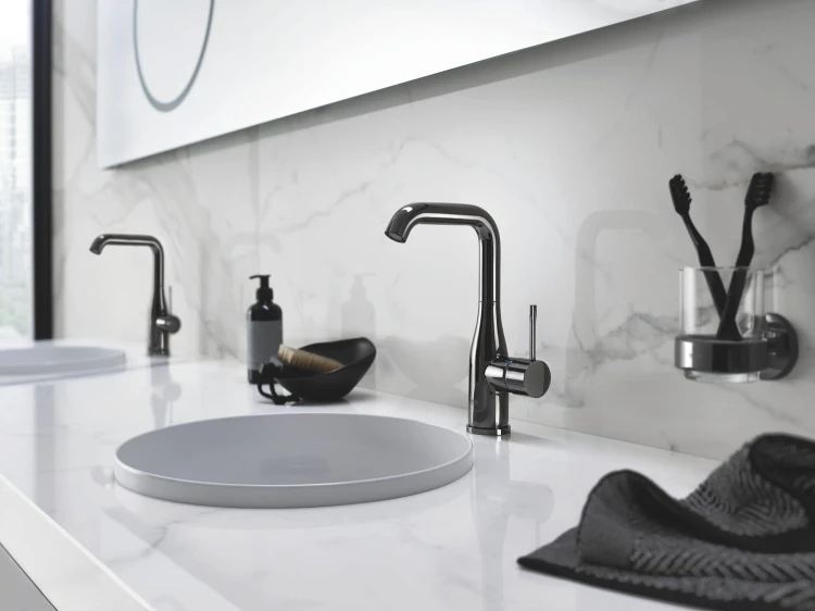 Bateria umywalkowa GROHE ESSENCE hard graphite 32628A01
