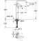 Bateria umywalkowa GROHE ESSENCE bez korka, chrom 32901001
