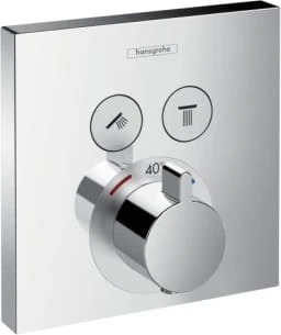 Bateria natryskowa HANSGROHE SHOWER SELECT PT termostatyczna, dla 3 odbiorników, chrom 15763000