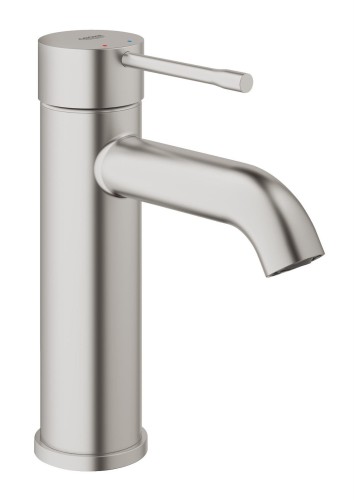 Bateria umywalkowa GROHE ESSENCE bez korka, stal nierdzewna 23590DC1