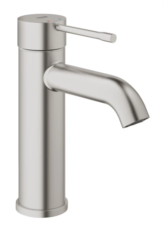 Bateria umywalkowa GROHE ESSENCE bez korka, stal nierdzewna 23590DC1