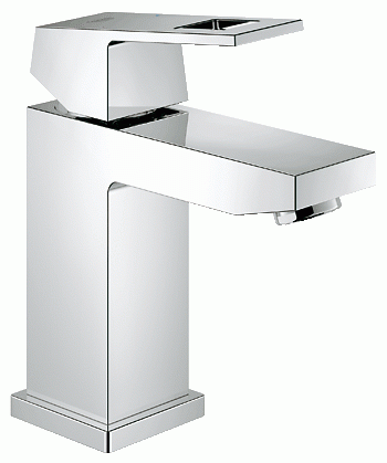 Bateria umywalkowa GROHE EUROCUBE bez korka, chrom 2313200E