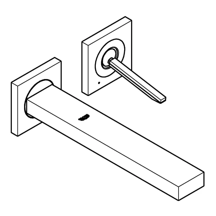 Bateria umywalkowa GROHE EUROCUBE JOY chrom 19998000