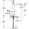 Bateria umywalkowa GROHE EUROCUBE JOY bez korka, chrom 23661000
