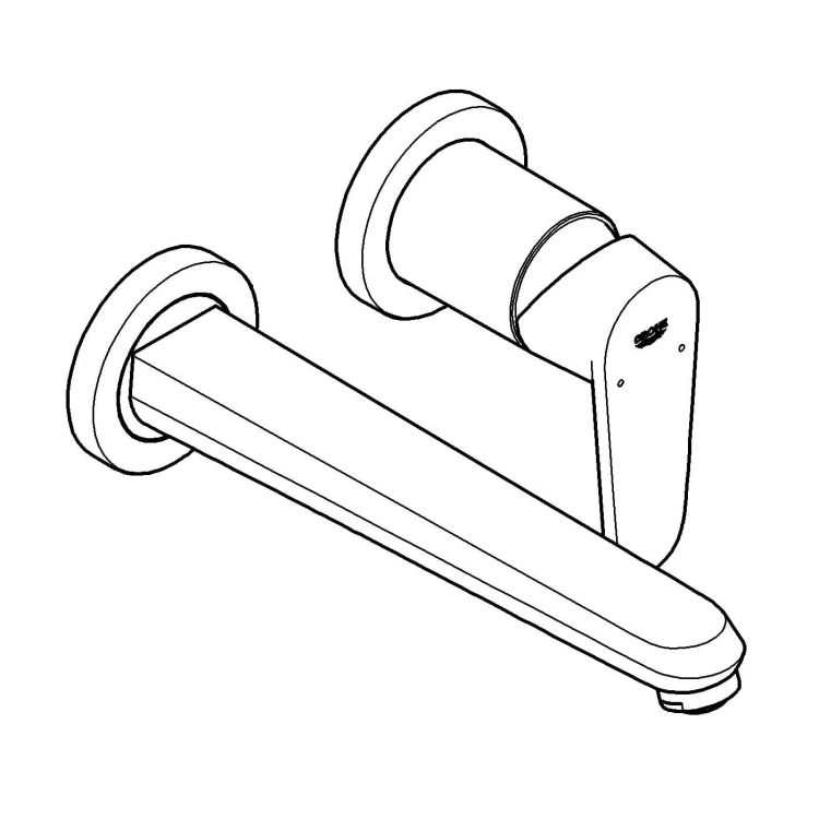 Bateria umywalkowa GROHE EURODISC COSMOPOLITAN chrom 19974002
