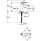 Bateria umywalkowa GROHE EURODISC COSMOPOLITAN bez korka, chrom 23449002