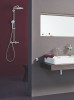 Bateria umywalkowa GROHE LINEARE stal nierdzewna 32114DC1