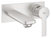 Bateria umywalkowa GROHE LINEARE podtynkowa, stal nierdzewna 19409DC1