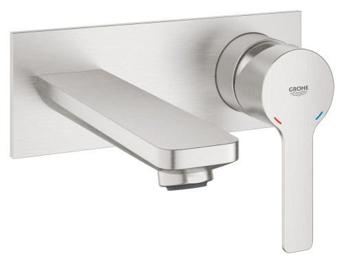 Bateria umywalkowa GROHE LINEARE podtynkowa, stal nierdzewna 19409DC1