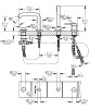 Bateria wannowa GROHE ESSENCE hard graphite 19578A01