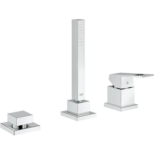 Bateria wannowa GROHE EUROCUBE chrom 19966000