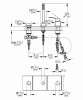 Bateria wannowa GROHE EUROCUBE chrom 19966000