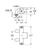 Bateria wannowa GROHE GROHTHERM chrom 34176001