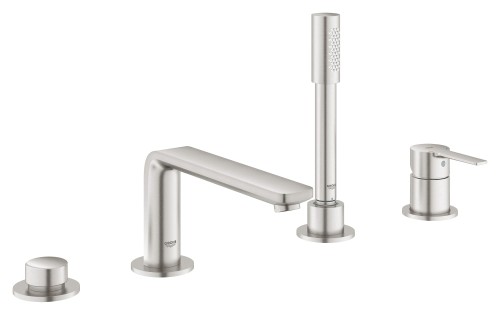 Bateria wannowa GROHE LINEARE stal nierdzewna 19577DC1