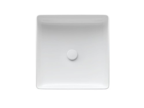 Umywalka LAUFEN LIVING SQUARE 36cm, bez otworu, biała H8114330001121