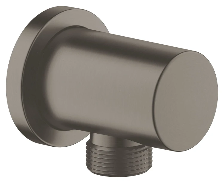 Kolanko przyłączeniowe GROHE RAINSHOWER (rozeta okrągła) Brushed Hard Graphite 27057AL0