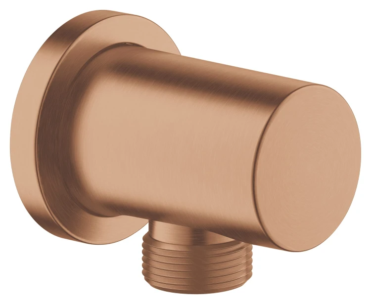 Kolanko przyłączeniowe GROHE RAINSHOWER (rozeta okrągła) Brushed Warm Sunset 27057DL0